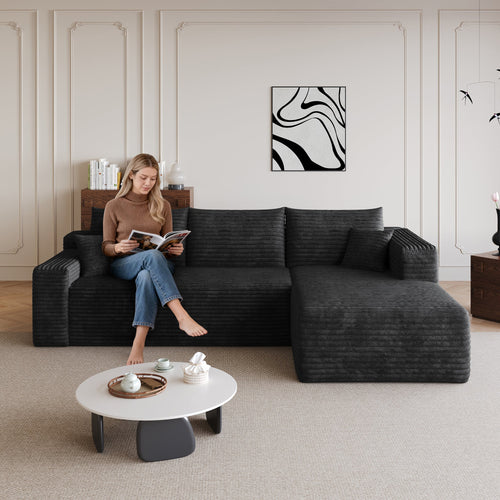 95" Cloud Sectional Sofa