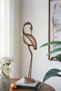 Aluminum Heron Sculpture Bird Statue