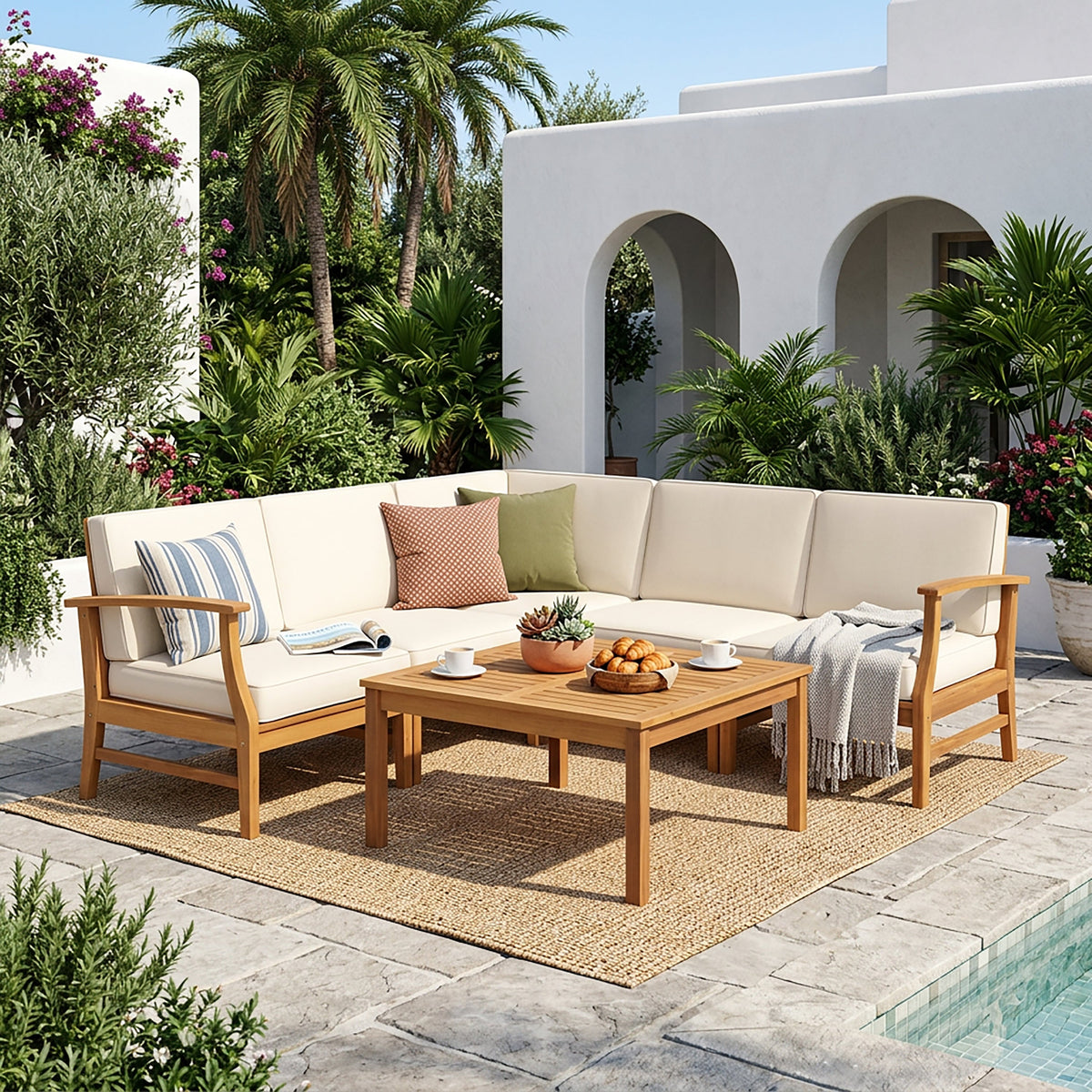Perla 6-Pcs Sofa Set
