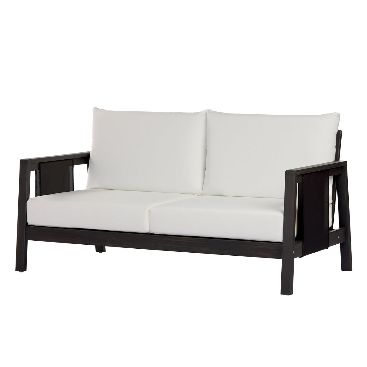 4-Pieces Outdoor Sofa Set with Cushions