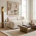 Evelyn 2-Piece Modular Couch Sectional Sofa