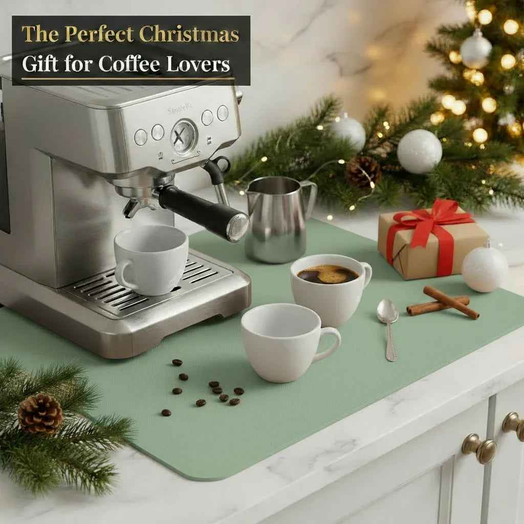 Coffee Bar Mat — Super Absorbent, Non-Slip