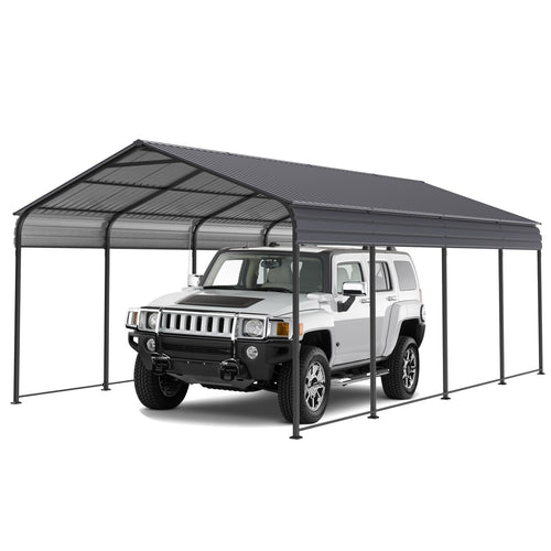 12 x 20 FT Heavy Duty Metal Carport