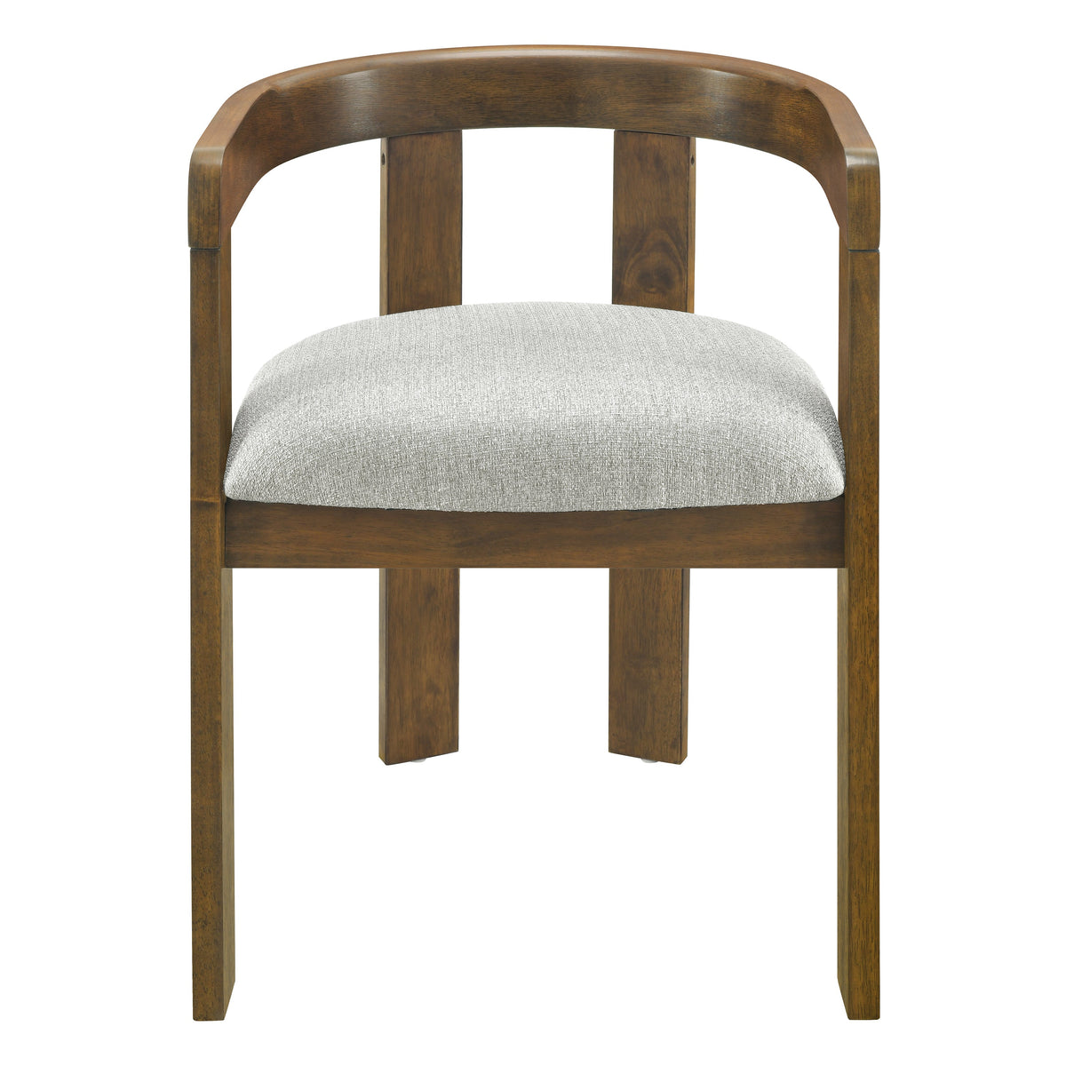 Modern Barrel Dining Chairs Set of 2
