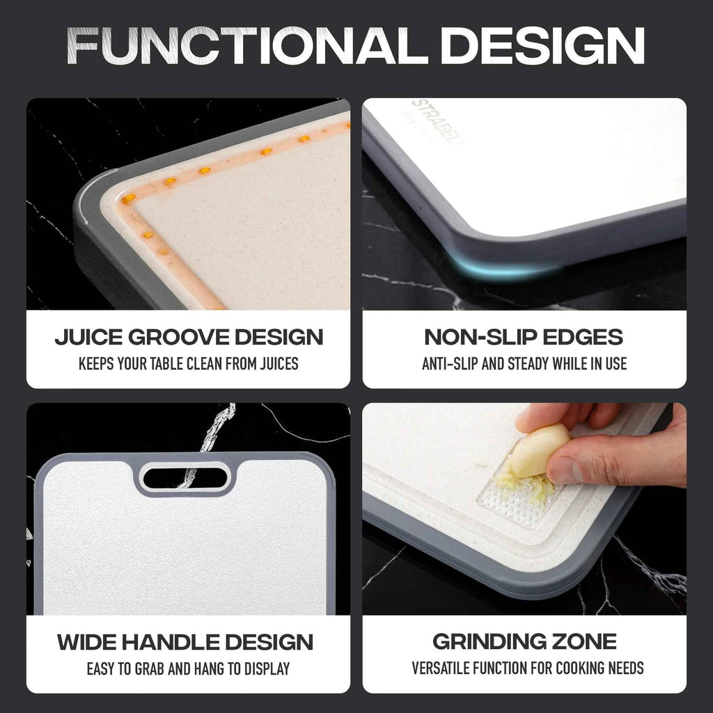 Titanium Cutting Board — Antibacterial, Scratch-Resistant