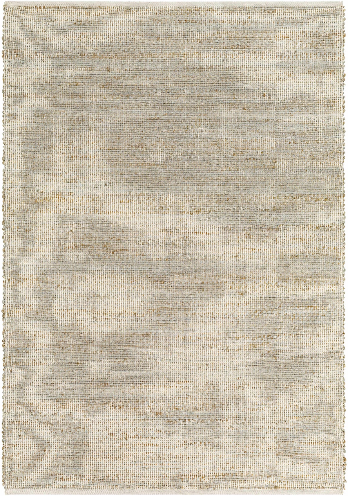 Byrne Beige & Green Jute Rug - Clearance
