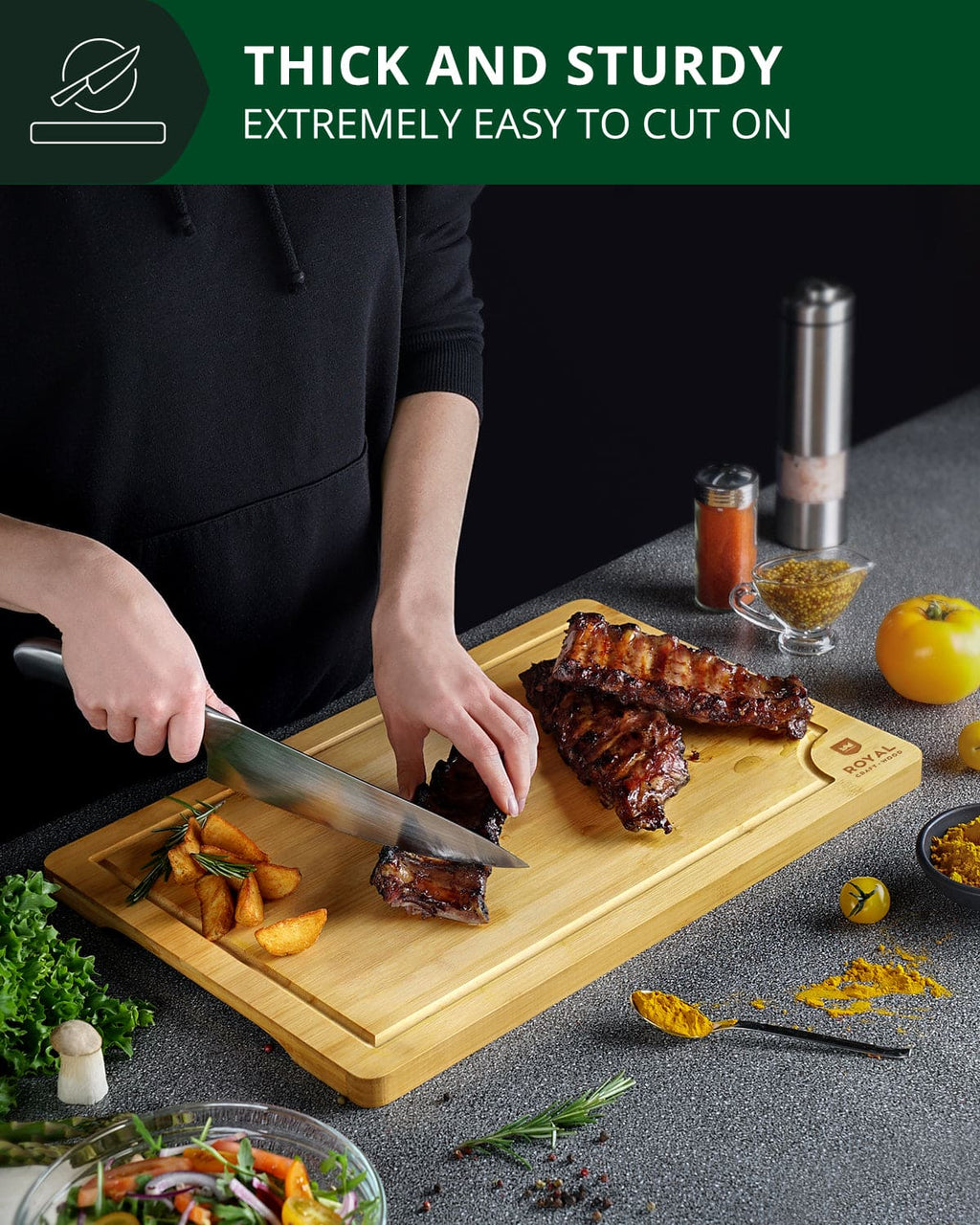 Cutting Board XL, 18”x12”
