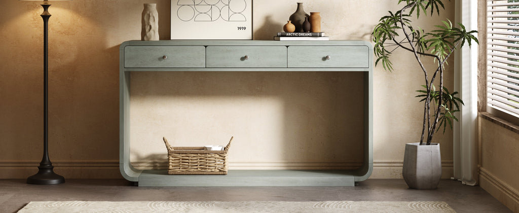 Antique-Style Console Table