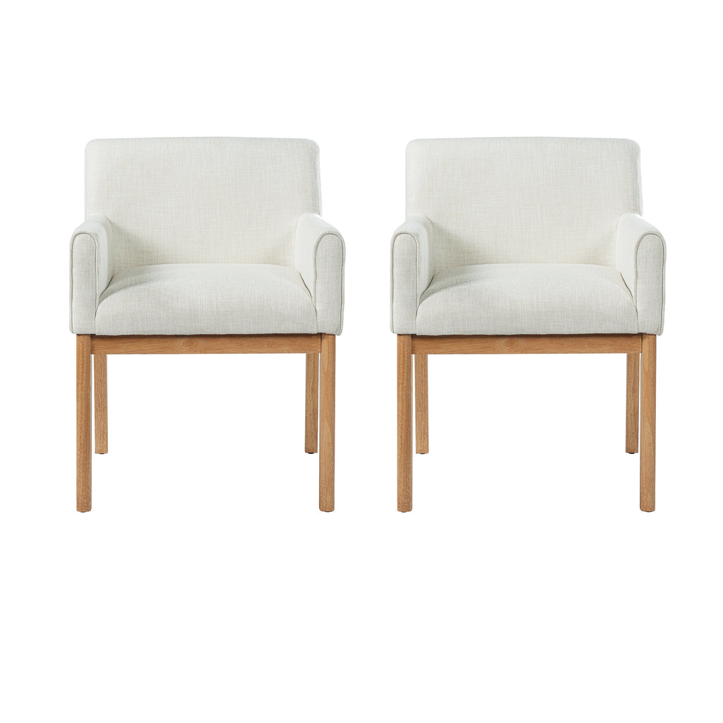 Modern Upholstered Dining Chair Set of 2