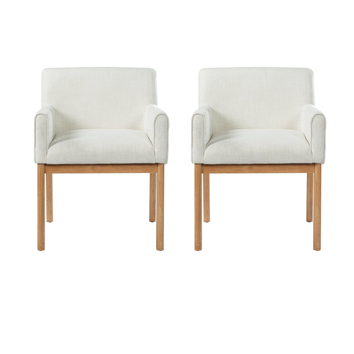 Modern Upholstered Dining Chair Set of 2