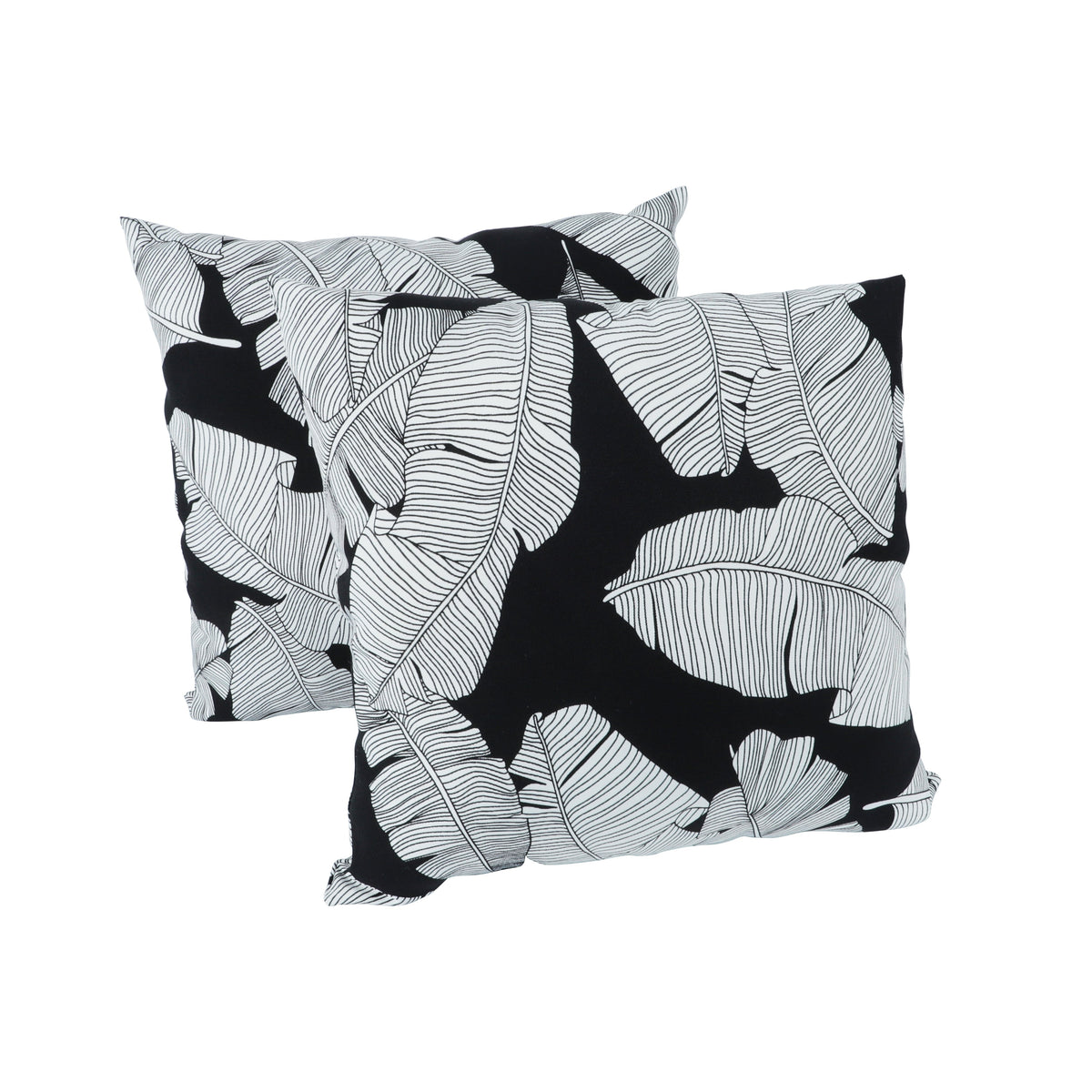 2 Pack Outdoor Throw Pillows - Waterproof & Fade-Resistant