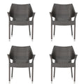 Outdoor Resin Chair, 52637.00MBRN KD MP4