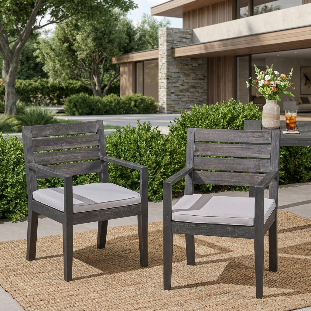 Outdoor Dining Chair Set of 2