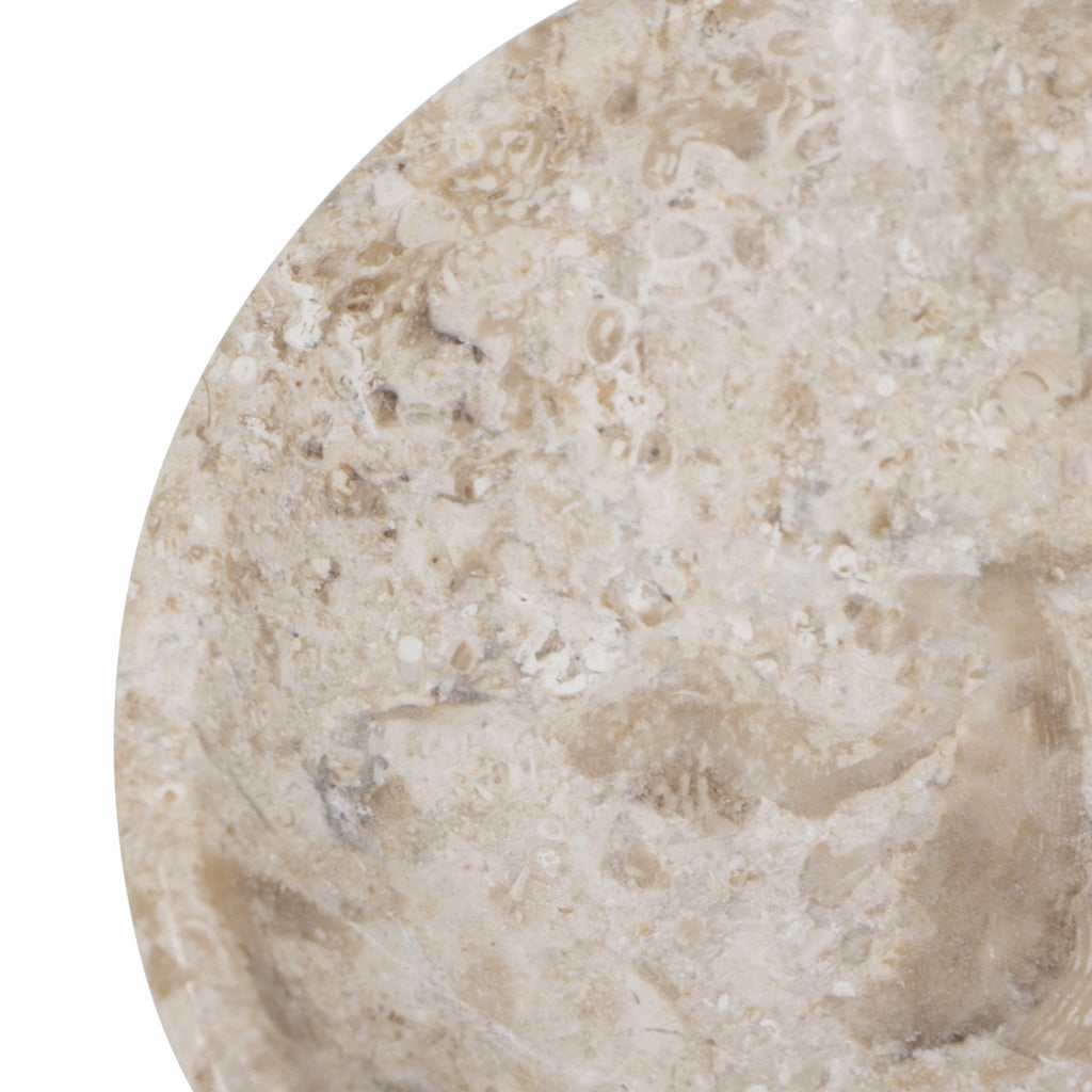 Round Marble Decorative Bowl