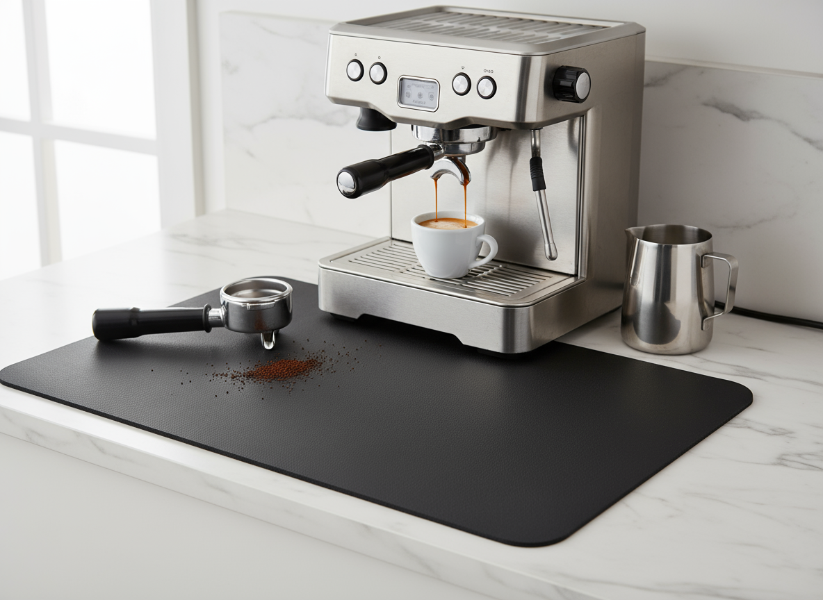 Coffee Bar Mat — Super Absorbent, Non-Slip