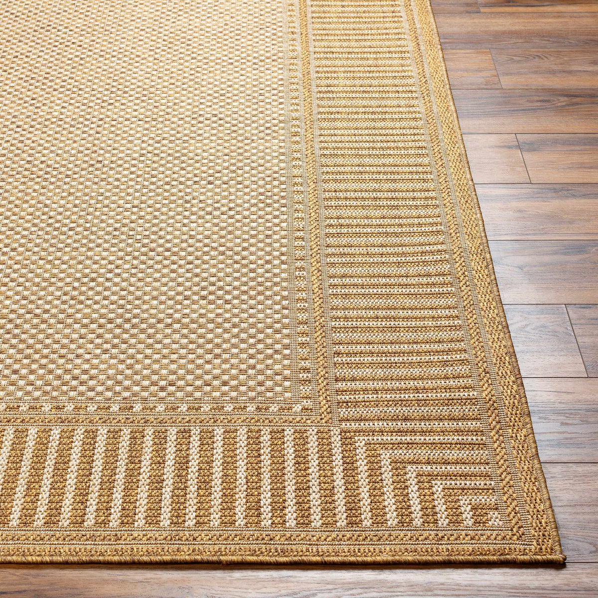 Amora Flatweave Faux Jute Outdoor Rug